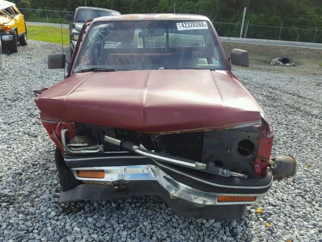 1GCCS14R9M8187025 - 1991 CHEVROLET S TRUCK S1 RED photo 9