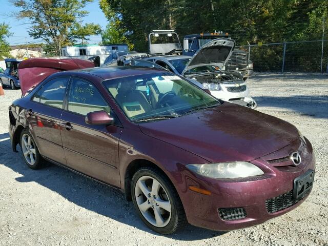 1YVHP80C065M03523 - 2006 MAZDA 6 I MAROON photo 1