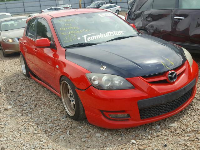 JM1BK34L871665208 - 2007 MAZDA SPEED 3 RED photo 1