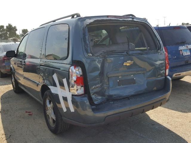 1GNDV33LX6D128488 - 2006 CHEVROLET UPLANDER L 蓝色 照片 3