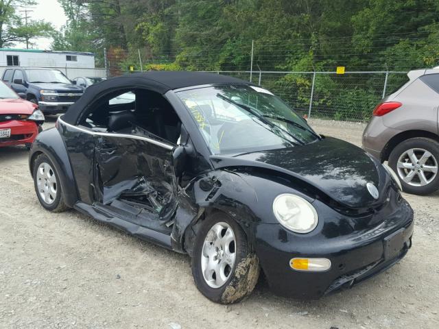 3VWCK21Y63M312071 - 2003 VOLKSWAGEN NEW BEETLE 黑色 照片 1