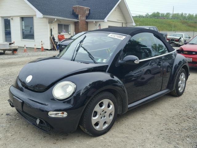 3VWCK21Y63M312071 - 2003 VOLKSWAGEN NEW BEETLE 黑色 照片 2