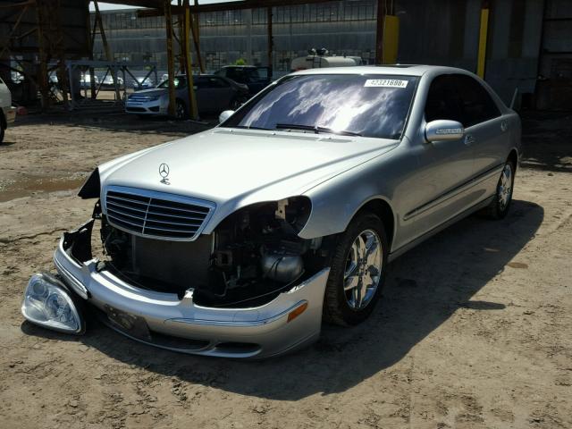 WDBNG70J33A340341 - 2003 MERCEDES-BENZ S 430 SILVER photo 2