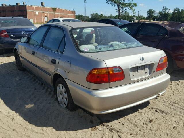 1HGEJ667XYL066321 - 2000 HONDA CIVIC LX BROWN photo 3