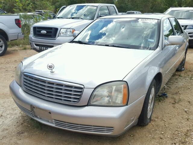 1G6KD54Y84U211586 - 2004 CADILLAC DEVILLE SILVER photo 2