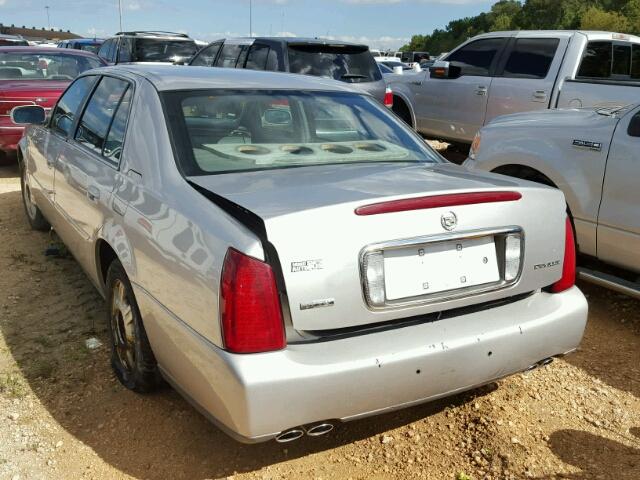 1G6KD54Y84U211586 - 2004 CADILLAC DEVILLE SILVER photo 3