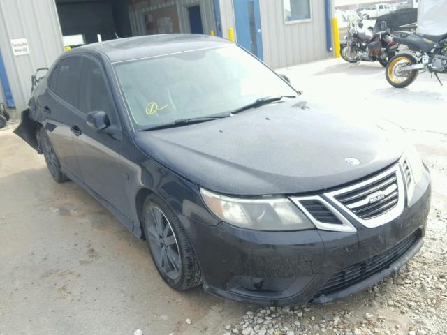 YS3FH41U281101440 - 2008 SAAB 9-3 AERO BLACK photo 1