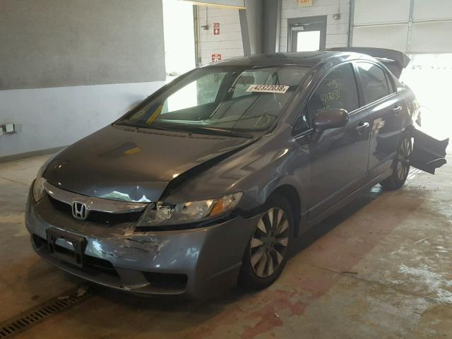 2HGFA1F96AH502304 - 2010 HONDA CIVIC EXL 灰色 照片 2
