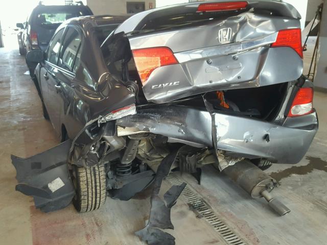 2HGFA1F96AH502304 - 2010 HONDA CIVIC EXL 灰色 照片 9