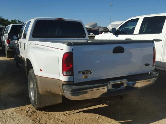 1FTWW32F3YED56548 - 2000 FORD F350 SUPER WHITE photo 3