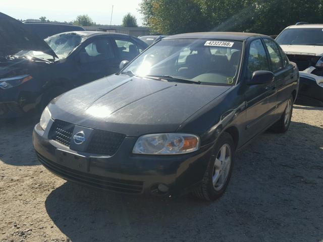 3N1AB51A14L473226 - 2004 NISSAN SENTRA 2.5 BLACK photo 2