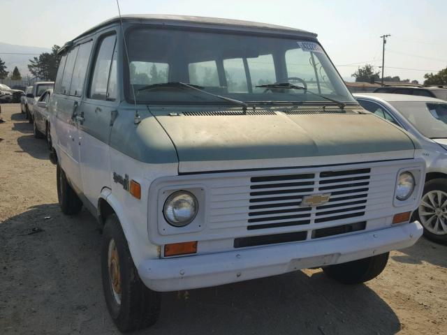 CGD167U158510 - 1977 CHEVROLET VAN TWO TONE photo 1