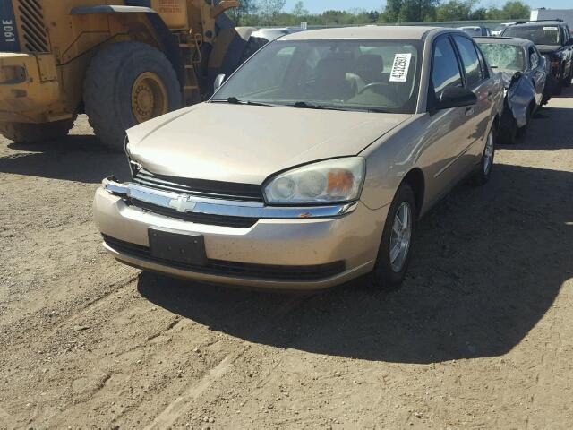 1G1ZT548X4F210175 - 2004 CHEVROLET MALIBU LS GOLD photo 2