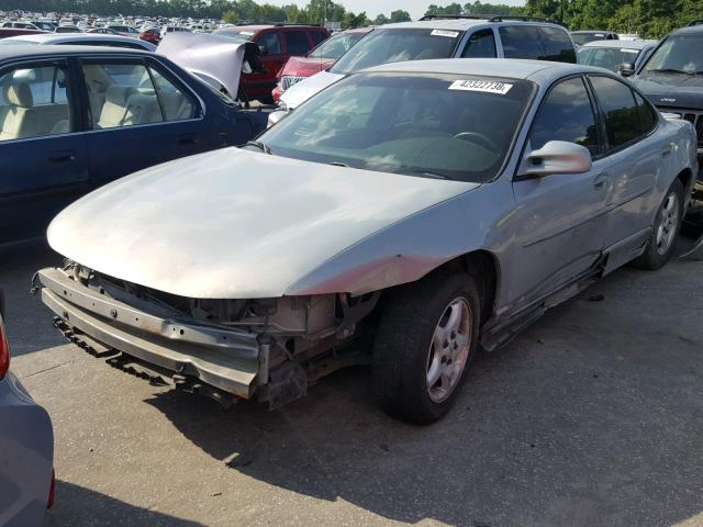 1G2WP52K1WF294651 - 1998 PONTIAC GRAND PRIX SILVER photo 2