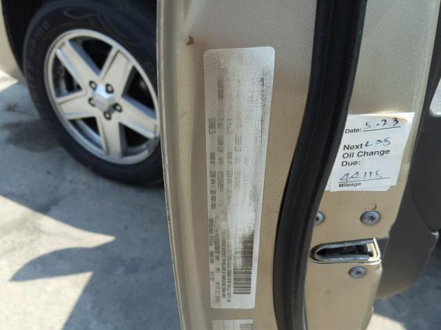 1J4FT47A69D230228 - 2009 JEEP COMPASS SP GREEN photo 10