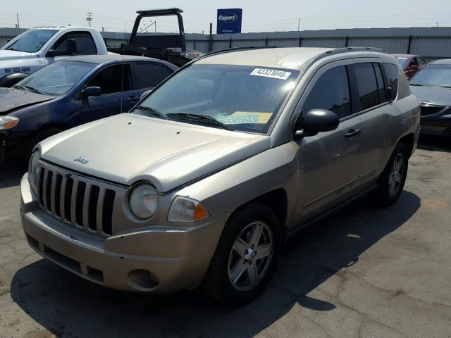 1J4FT47A69D230228 - 2009 JEEP COMPASS SP GREEN photo 2