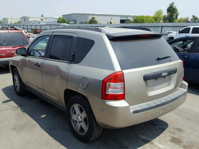 1J4FT47A69D230228 - 2009 JEEP COMPASS SP GREEN photo 3