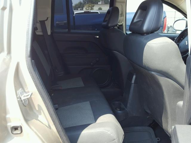 1J4FT47A69D230228 - 2009 JEEP COMPASS SP GREEN photo 6