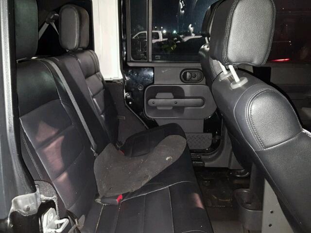 1J4BA5H18AL181553 - 2010 JEEP WRANGLER U BLACK photo 6