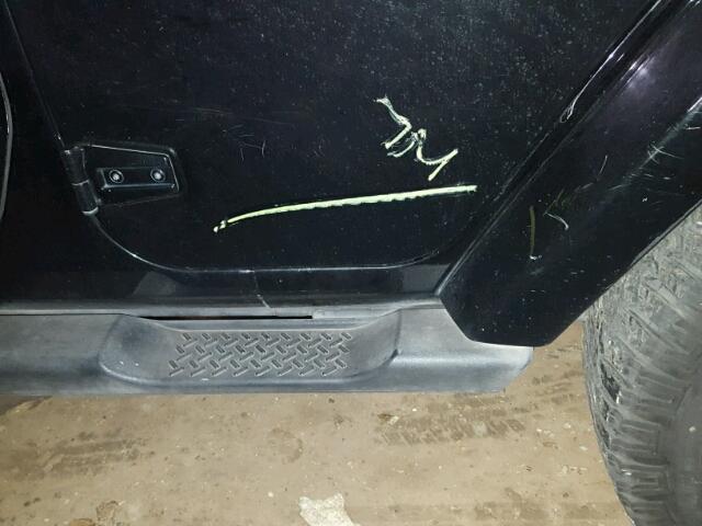 1J4BA5H18AL181553 - 2010 JEEP WRANGLER U BLACK photo 9