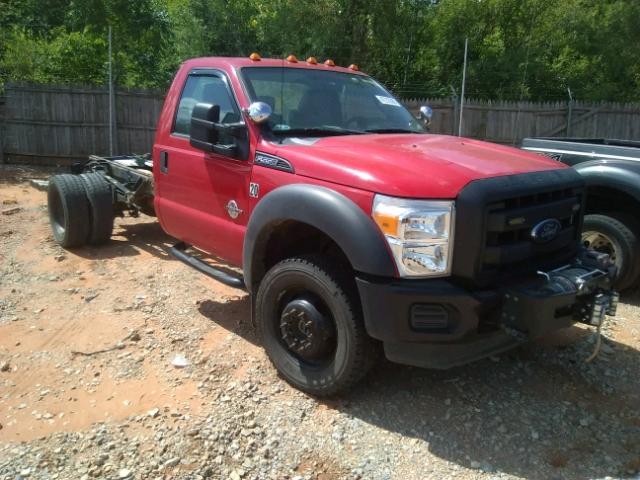 1FDUF5HTXFED69368 - 2015 FORD F550 SUPER RED photo 1
