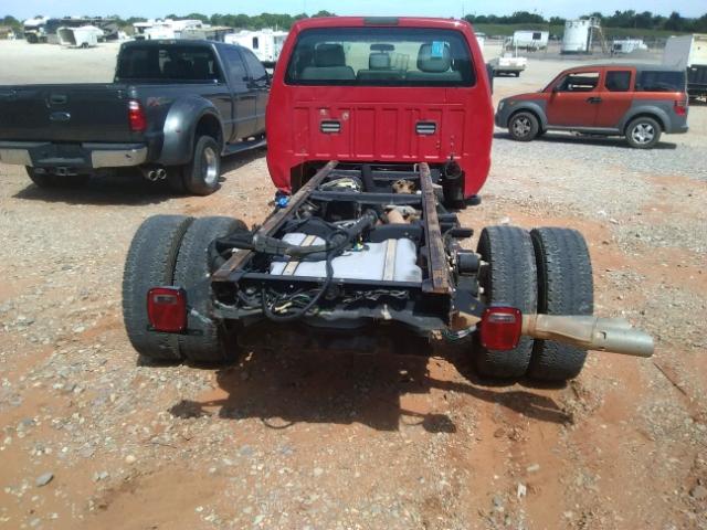 1FDUF5HTXFED69368 - 2015 FORD F550 SUPER RED photo 9