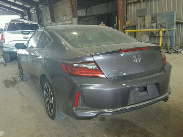 1HGCT1B39GA010551 - 2016 HONDA ACCORD LX- GRAY photo 3