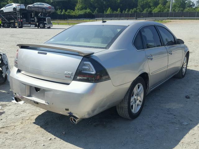 2G1WD58C169326228 - 2006 CHEVROLET IMPALA SUP 银色 照片 4
