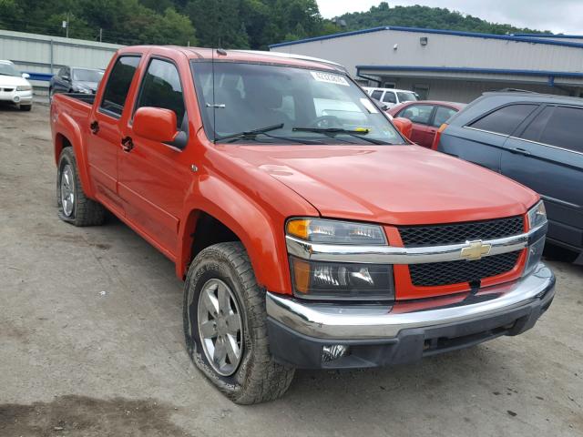1GCHTDFP6C8129565 - 2012 CHEVROLET COLORADO L ORANGE photo 1