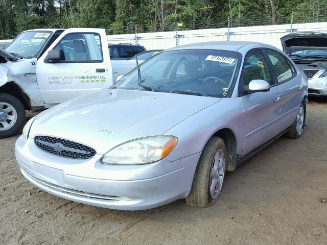 1FAFP55U62G243486 - 2002 FORD TAURUS SES GRAY photo 2