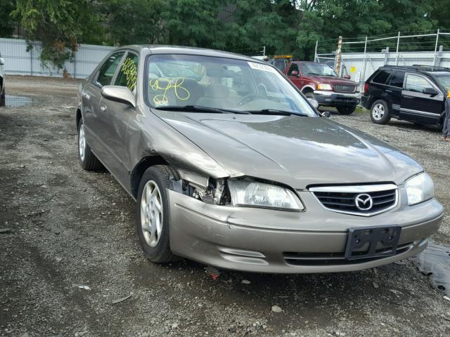 1YVGF22C325298592 - 2002 MAZDA 626 LX BEIGE photo 1