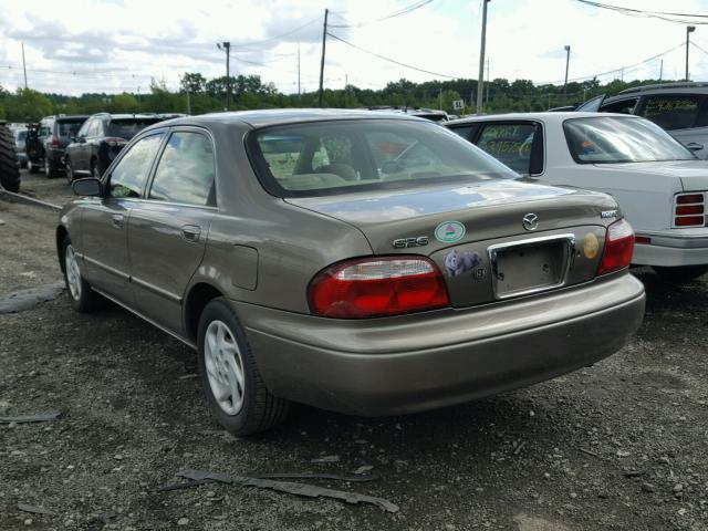 1YVGF22C325298592 - 2002 MAZDA 626 LX BEIGE photo 3