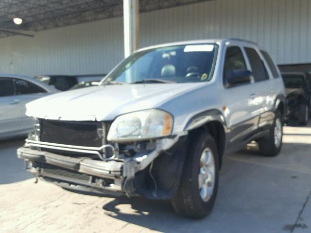 4F2CZ06164KM00013 - 2004 MAZDA TRIBUTE ES SILVER photo 2