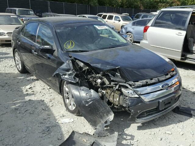 3FAHP0JG4BR136960 - 2011 FORD FUSION SEL BLACK photo 1