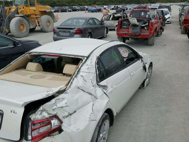 19UUA66298A011113 - 2008 ACURA TL WHITE photo 9