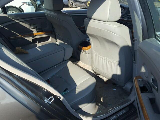 WBAGL63443DP63477 - 2003 BMW 745 I GRAY photo 6