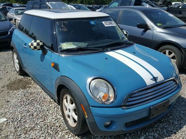 WMWMF3C5XATZ22703 - 2010 MINI COOPER BLUE photo 1