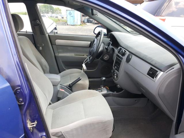 KL5JD56ZX7K652169 - 2007 SUZUKI FORENZA BA BLUE photo 5