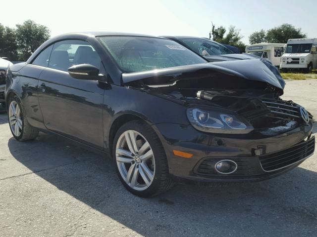 WVWFW8AH2FV000749 - 2015 VOLKSWAGEN EOS LUX Чорний фото 1