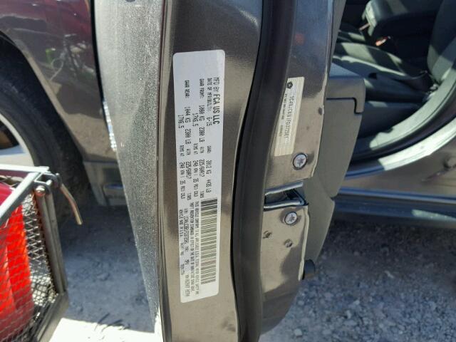 1C4NJCBB1FD372581 - 2015 JEEP COMPASS SP 灰色 照片 10