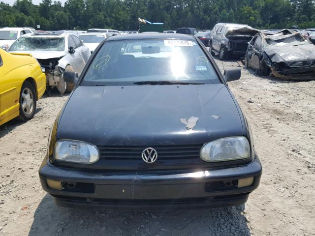 3VWFA81H0XM200312 - 1999 VOLKSWAGEN GOLF GL BLACK photo 9