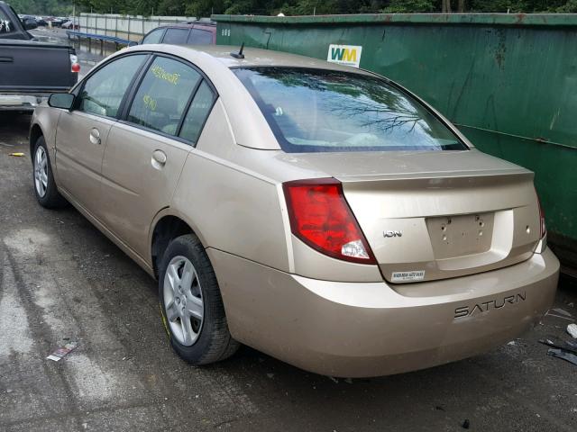 1G8AJ55F17Z188037 - 2007 SATURN ION LEVEL GOLD photo 3