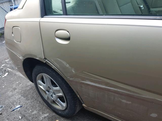 1G8AJ55F17Z188037 - 2007 SATURN ION LEVEL GOLD photo 9