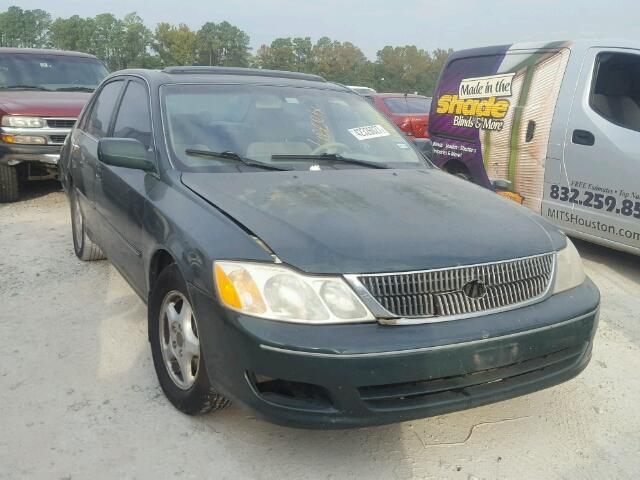 4T1BF28B61U150600 - 2001 TOYOTA AVALON XL GREEN photo 1