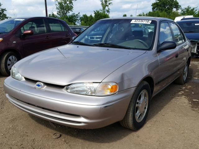 1Y1SK52841Z437804 - 2001 CHEVROLET GEO PRIZM 棕色 照片 2