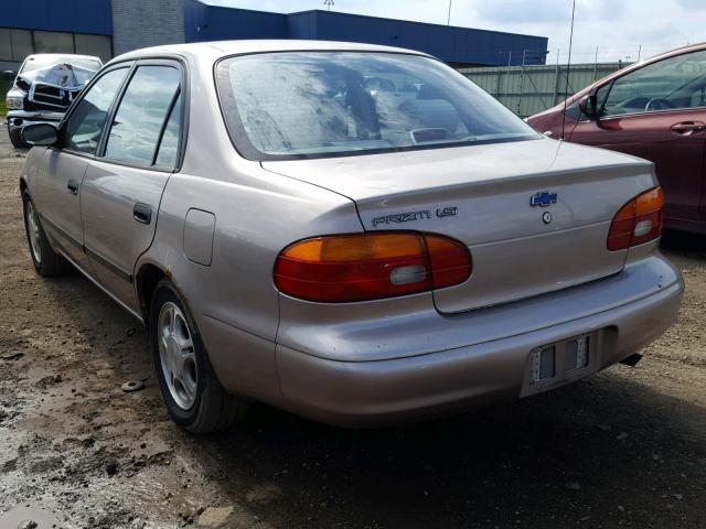 1Y1SK52841Z437804 - 2001 CHEVROLET GEO PRIZM 棕色 照片 3