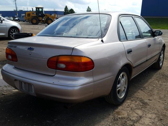 1Y1SK52841Z437804 - 2001 CHEVROLET GEO PRIZM 棕色 照片 4