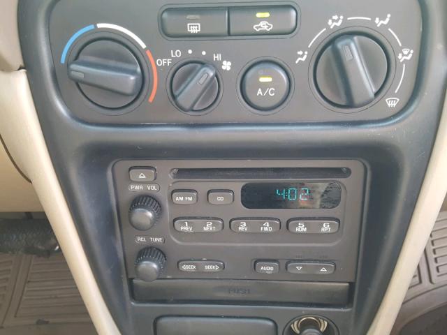 1Y1SK52841Z437804 - 2001 CHEVROLET GEO PRIZM 棕色 照片 9