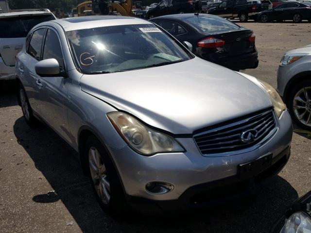 JNKAJ09E88M300985 - 2008 INFINITI EX35 BASE SILVER photo 1