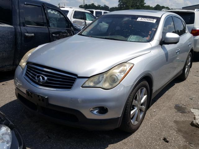 JNKAJ09E88M300985 - 2008 INFINITI EX35 BASE SILVER photo 2